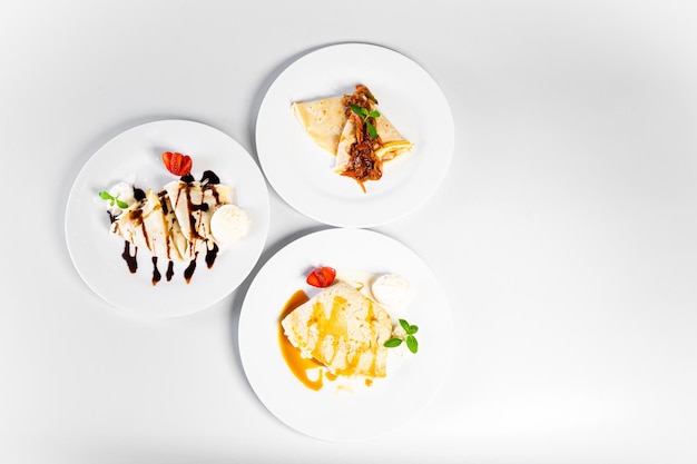 Trojica jedál na stole